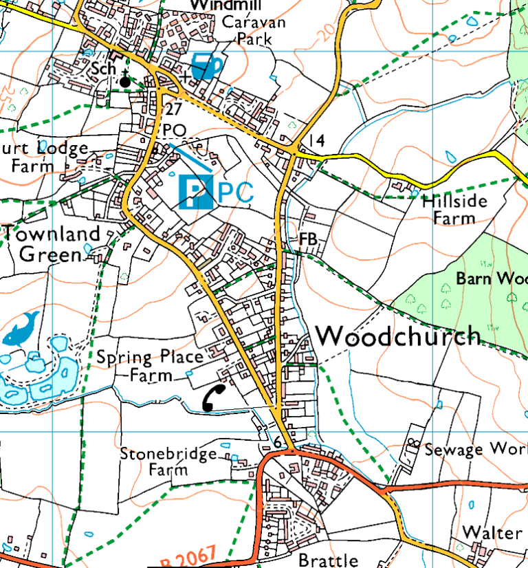 Village Map - Woodchurch Hub